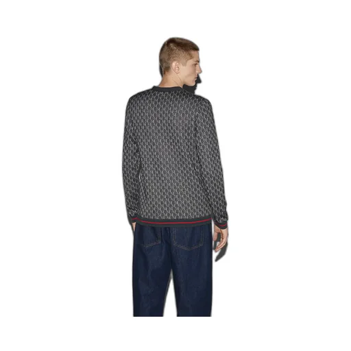 GG wool and silk cardigan