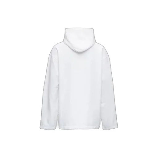 Blurred Logo Distress Hoodie