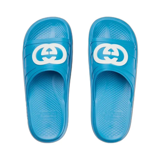 Men's Interlocking G slide sandal