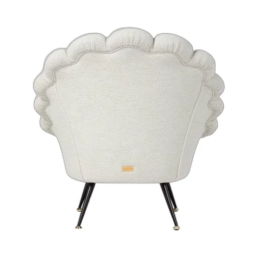 Bouclé armchair
