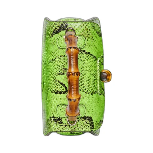 Gucci Bamboo 1947 mini python bag