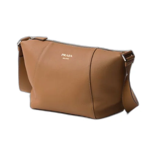 Leather shoulder bag