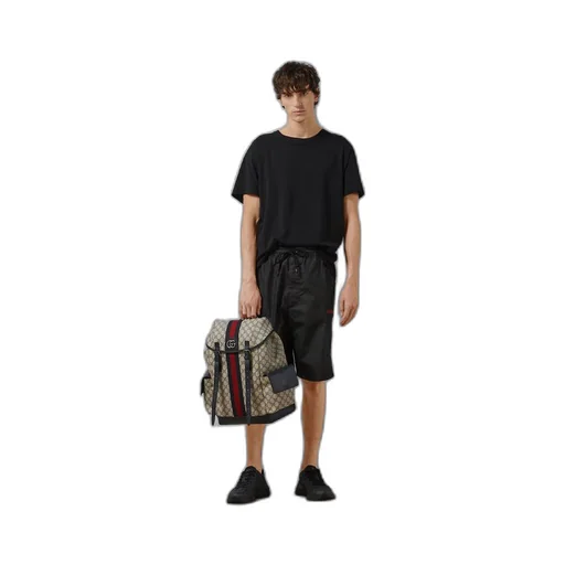 Cotton jersey T-shirt with Double G