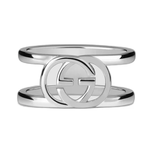 Gucci Interlocking wide open band