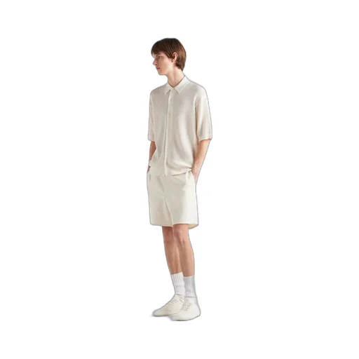 Silk and cotton cardigan