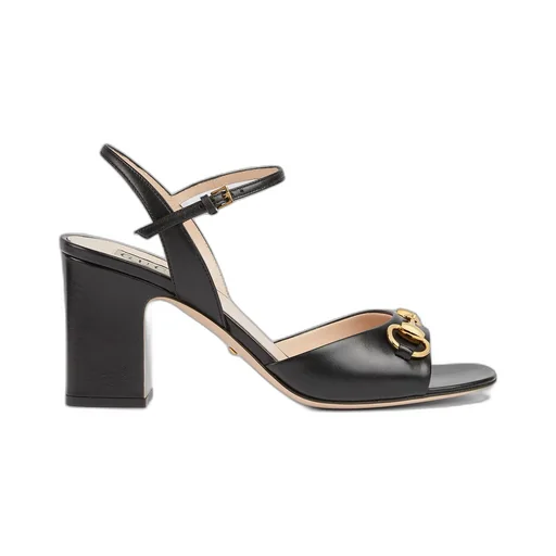 Women's Horsebit mid-heel sandal