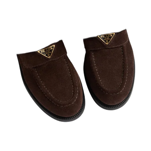 Suede loafers