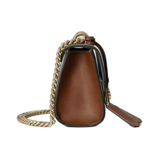 Padlock small shoulder bag