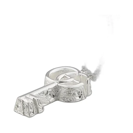 GG Marmont key charm necklace