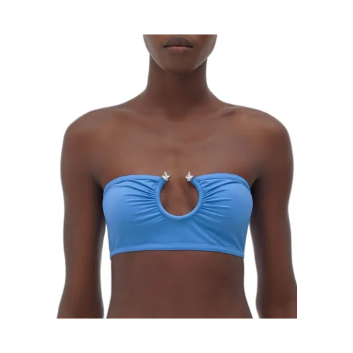 Stretch Nylon Bikini With Knot Ring