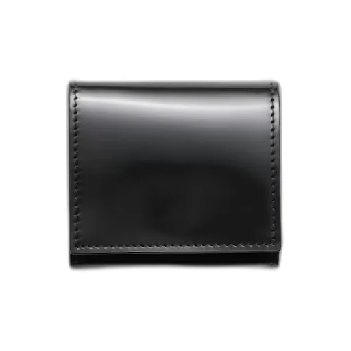 Brushed leather coin purse