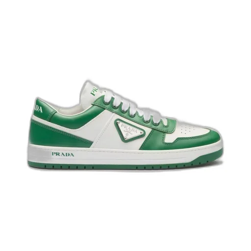 Downtown perforated leather sneakers