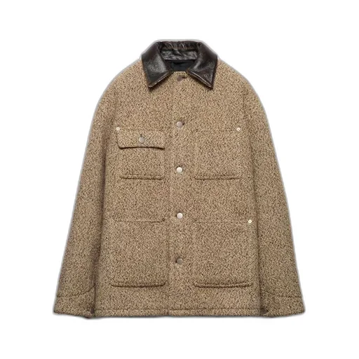 Wool blend jacket