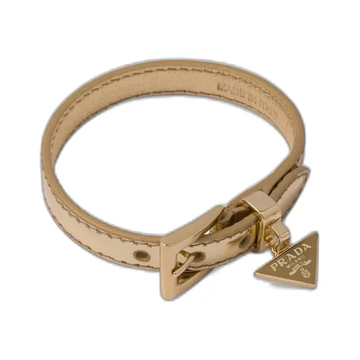 Brushed leather bracelet