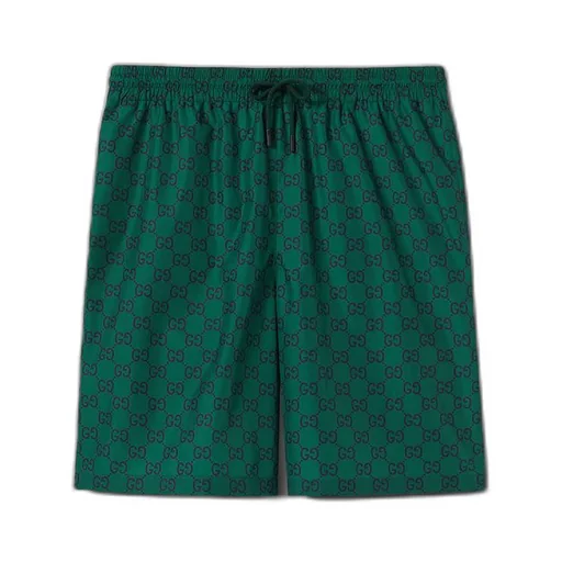 GG print nylon swim short