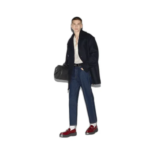 Cropped denim pant