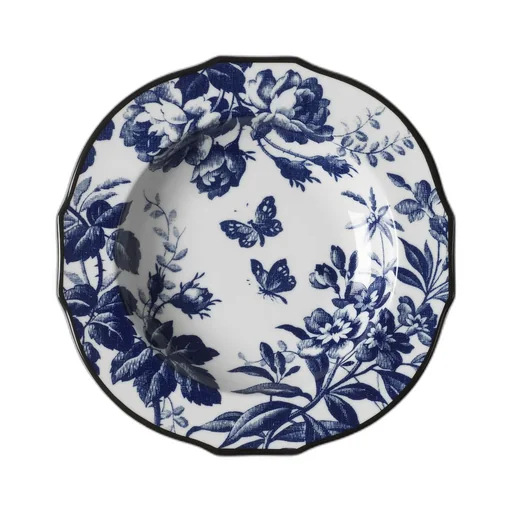 Herbarium rim soup bowl, set of two