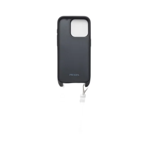 Saffiano leather cover for iPhone 15 Pro