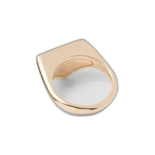 Eternal Gold signet ring in yellow gold