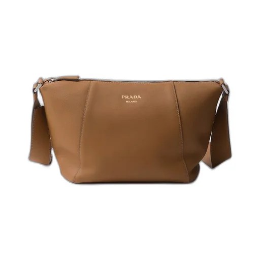 Leather shoulder bag
