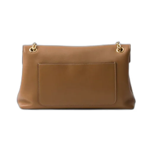Medium leather shoulder bag