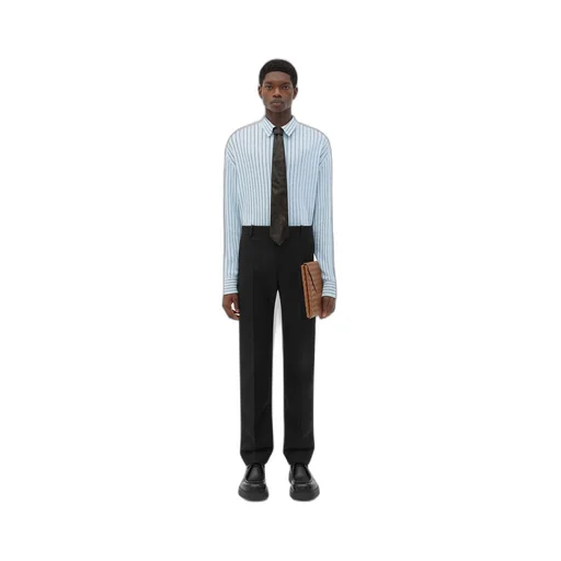 Sartorial Grain De Poudre Trousers