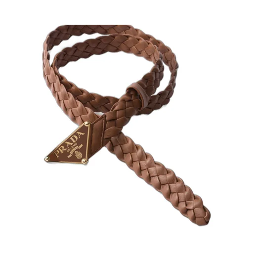 Nappa leather belt