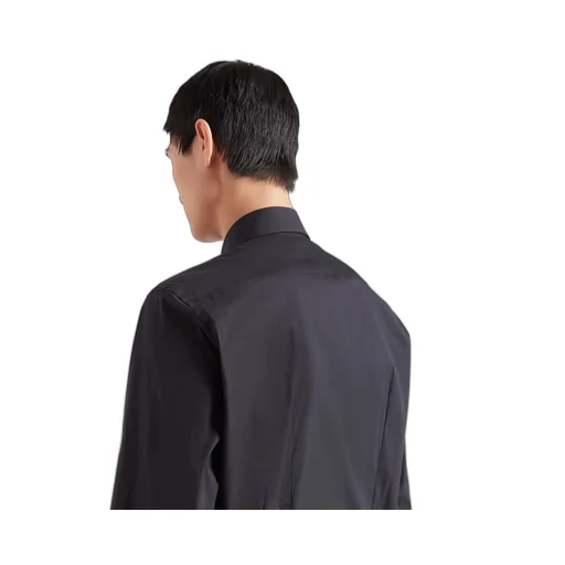 Stretch cotton shirt