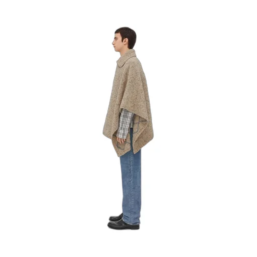 Wool Diamond Poncho