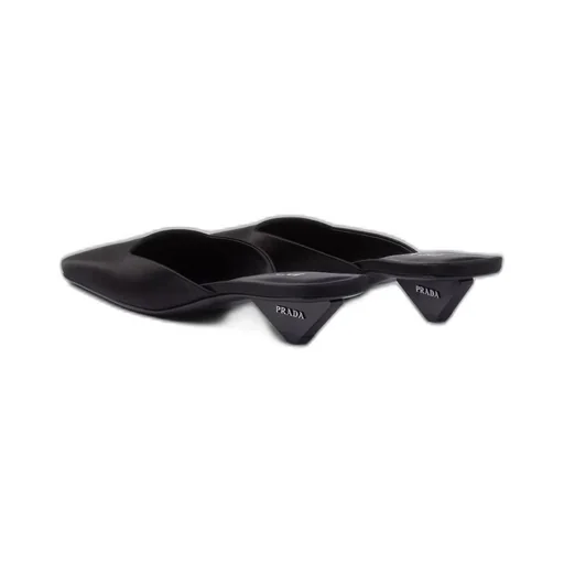 Satin mules