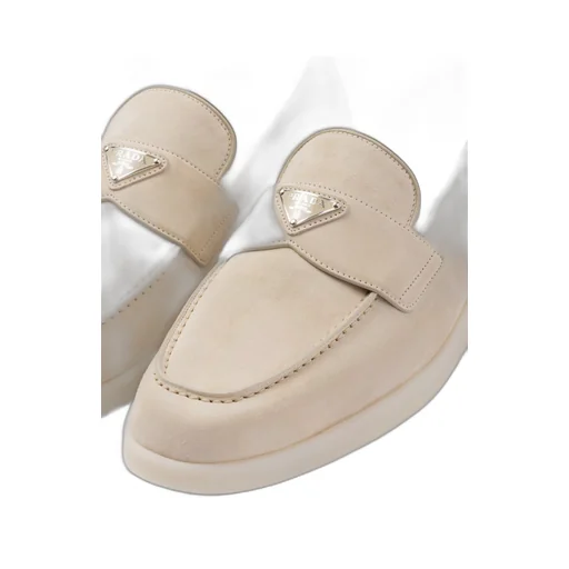 Suede loafers