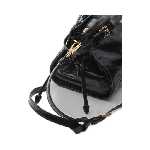 Small leather shoulder bag