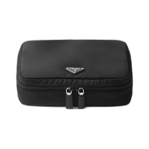 Medium Re-Nylon zipper pouch