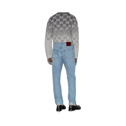 Denim trouser with Web