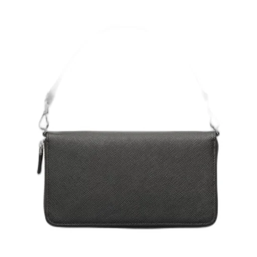 Saffiano leather document holder