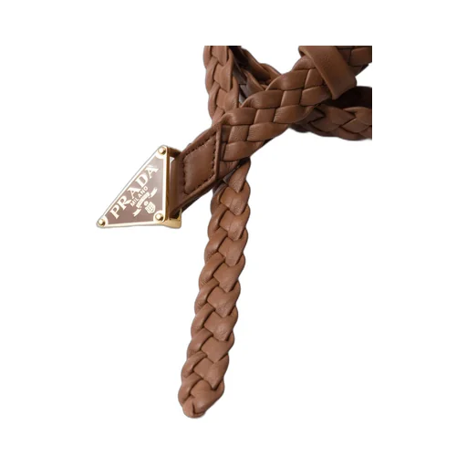 Nappa leather belt