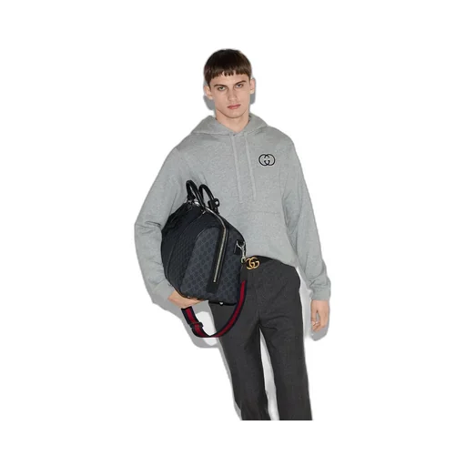Cotton jersey hooded sweatshirt