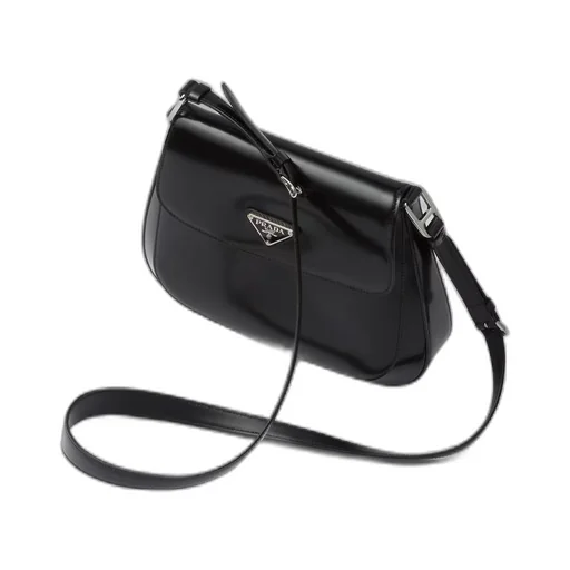 Prada Cleo brushed leather shoulder bag