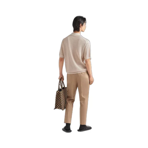 Cotton gabardine pants