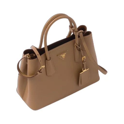 Small Saffiano Leather Double Prada Bag