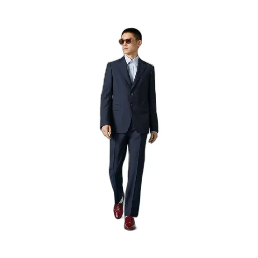Wool mohair formal suit