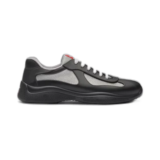 Prada America's Cup Soft rubber and bike fabric sneakers
