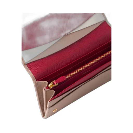 Large Saffiano Leather Wallet