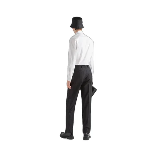 Stretch poplin shirt
