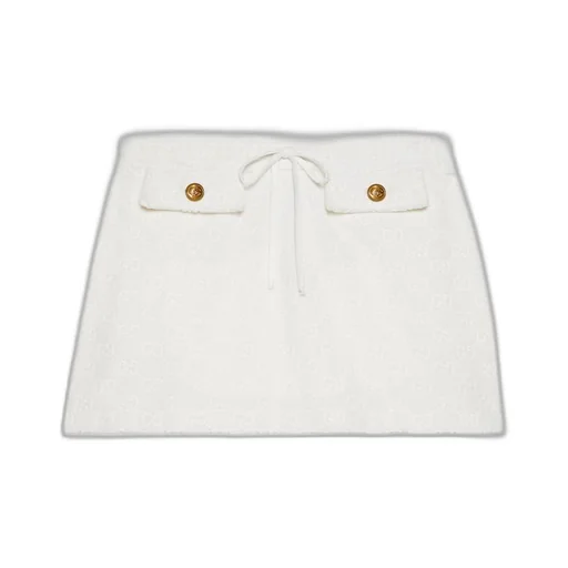 GG cotton jersey skirt