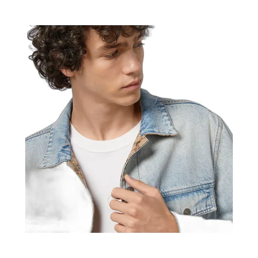 Reversible denim jacket