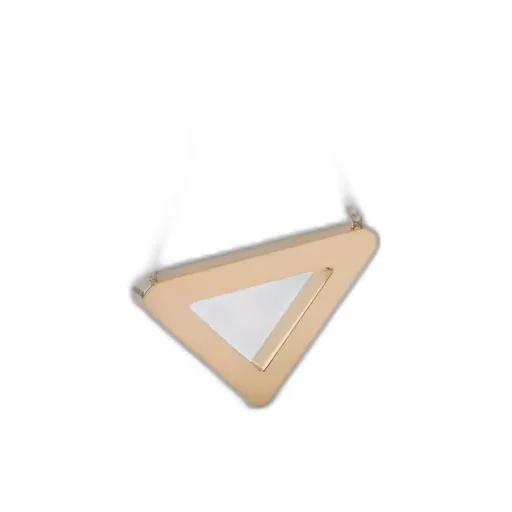 Eternal Gold cut-out pendant necklace in yellow gold