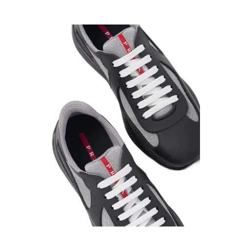 Prada America's Cup Soft rubber and bike fabric sneakers