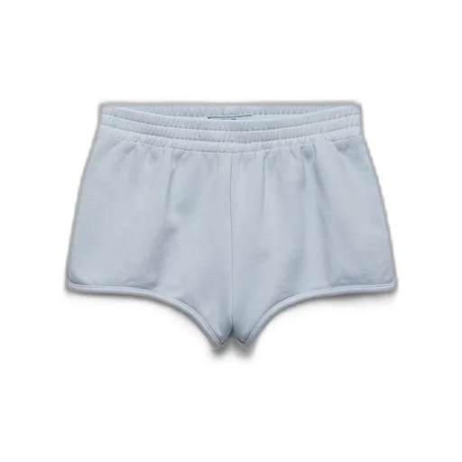 Cotton fleece shorts