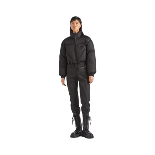 Re-Nylon Gabardine down jacket